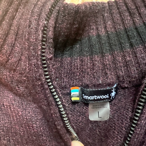 Mens large smartwool sweater - Picture 3 of 3